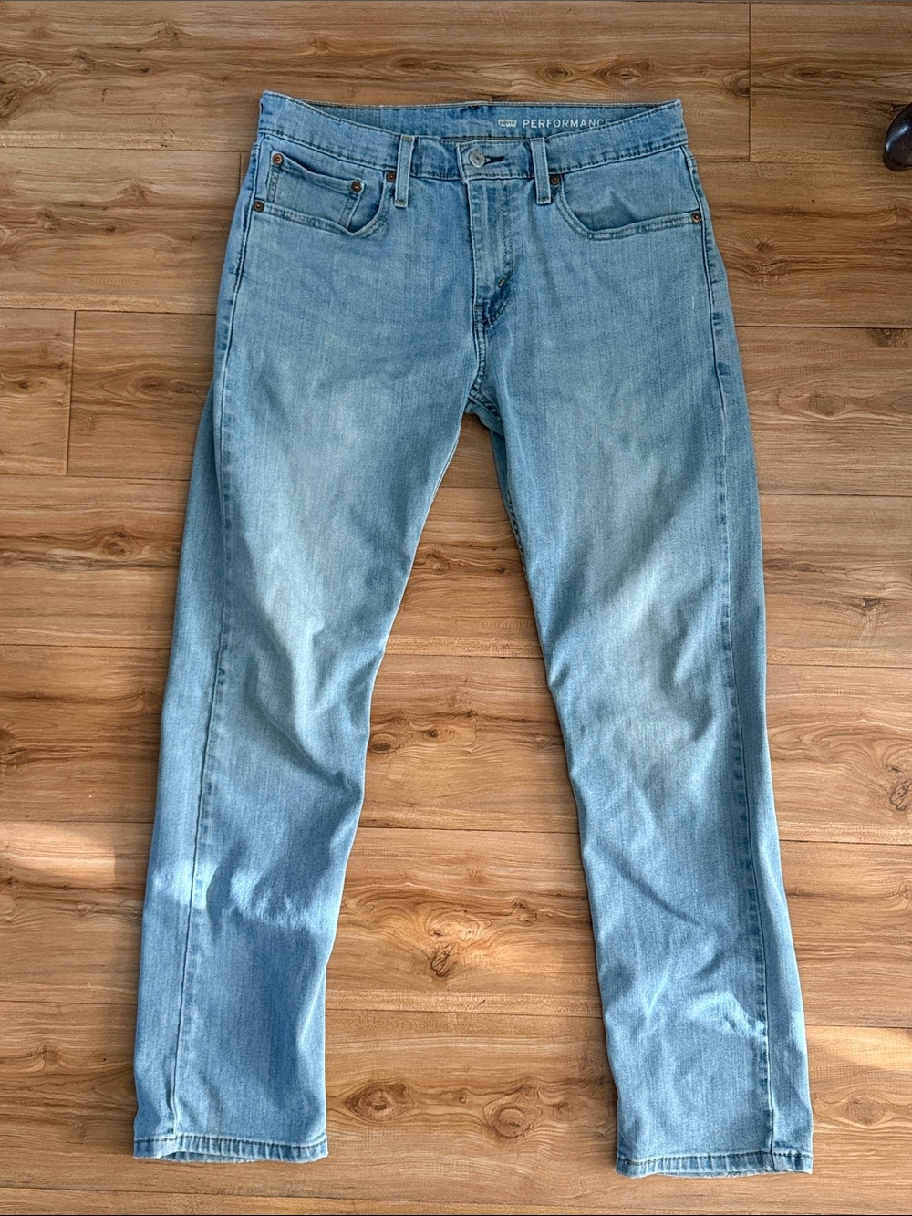 Levi's Light Blue Straight Jeans